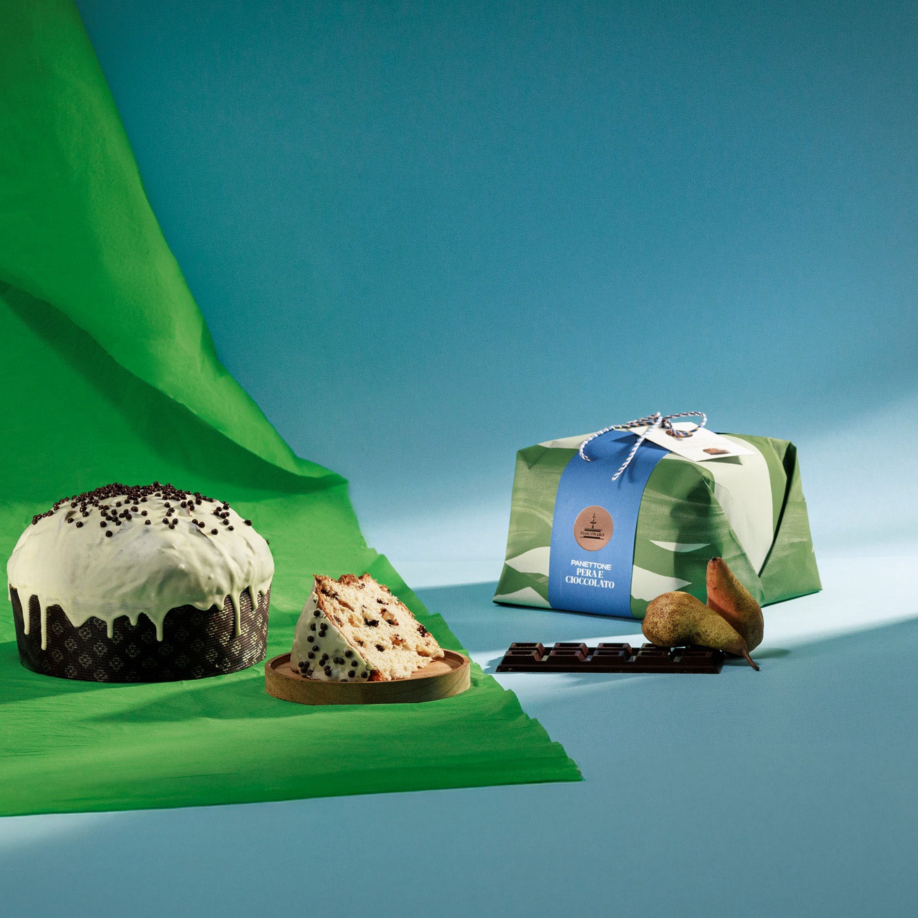 Panettone pera e cioccolato 2 Panettone pera e cioccolato - immagine 2