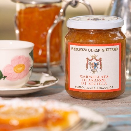 Orange marmalade Marchesi San Giuliano Organic artisanal