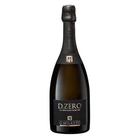 D.zero rose Milazzo sparkling wine Pas Dose organic