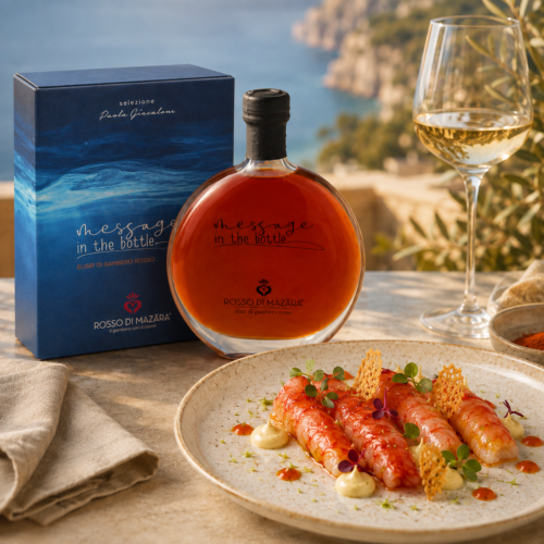 Red prawn elixir from Mazara, Sicily 100ml