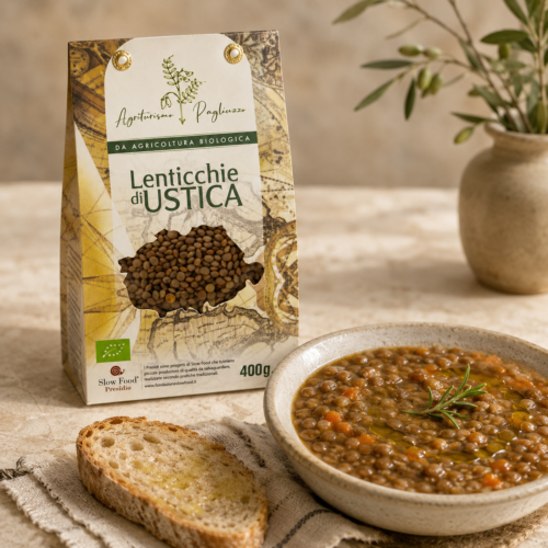 Ustica lentils Slow Food Presidium, Organic 400g