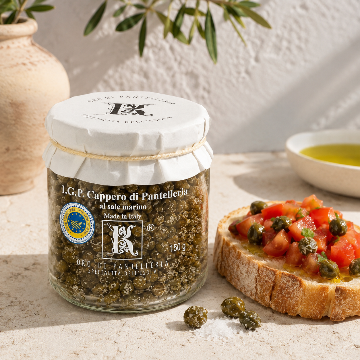 Capperi di Pantelleria 150g 2 Capperi di Pantelleria 150g - immagine 2