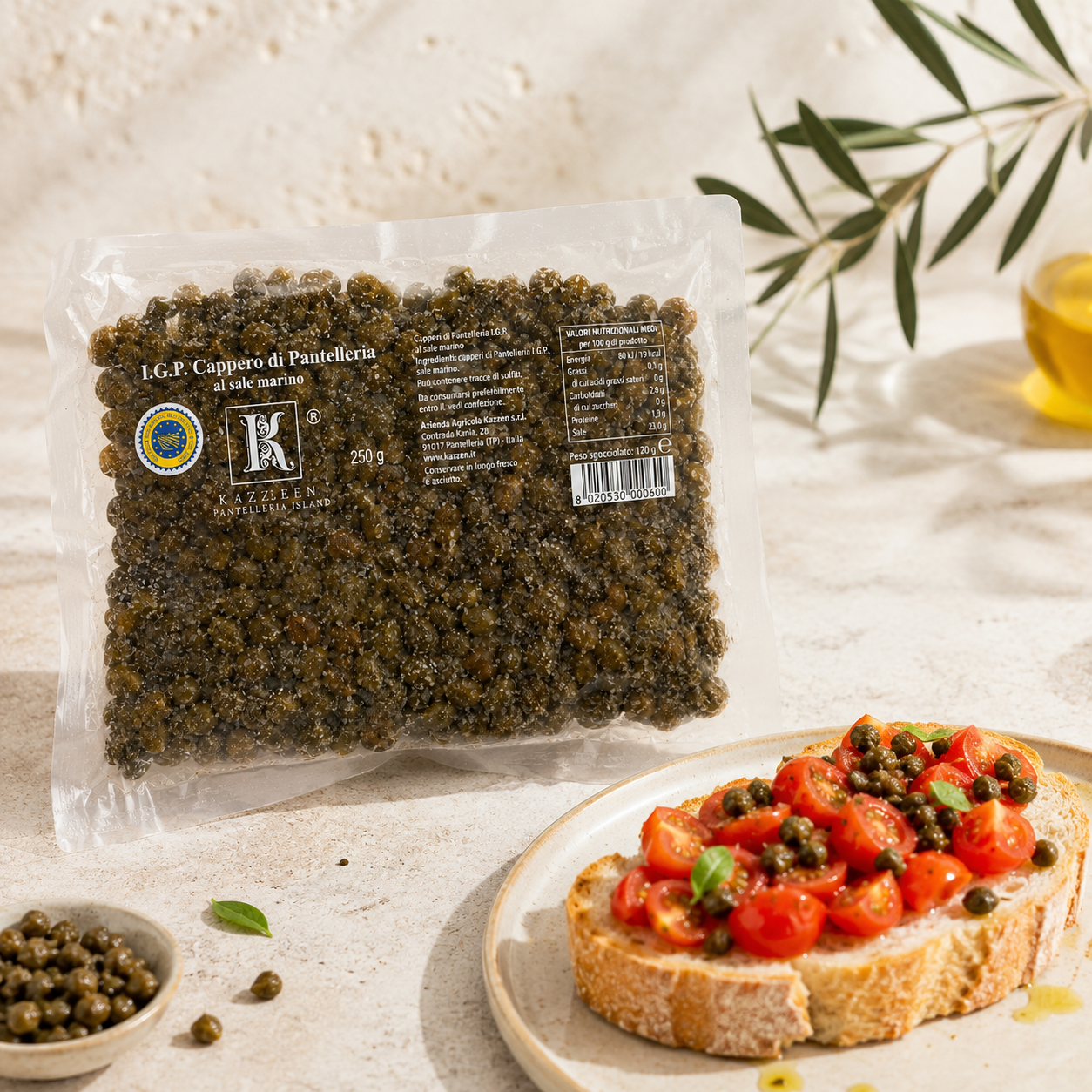 Capperi di Pantelleria 250g 2 Capperi di Pantelleria 250g - immagine 2