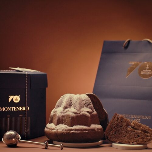 Montenero panettone With cocoa and lemon dough 1kg