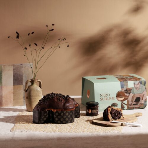 Colomba Nero Sublime Ricoperta al cioccolato fondente 1kg