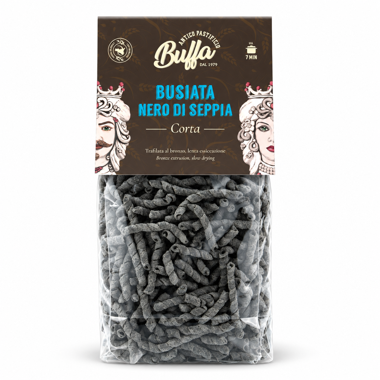 Pasta busiata al nero di seppia 1 Pasta busiata al nero di seppia